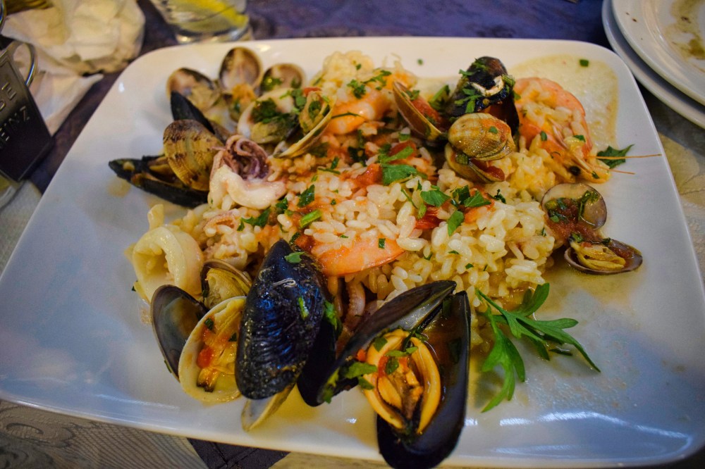 seafood risotta